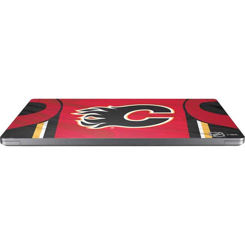 NHL Calgary Flames Home Jersey Laptop Skins